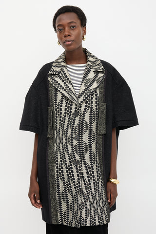 Antonio Marras Wool Panel Coat