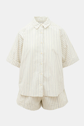Apiece Apart Striped Breaze & Trail Co-ord Set