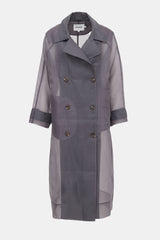Apparis Organza Lana Trench Coat