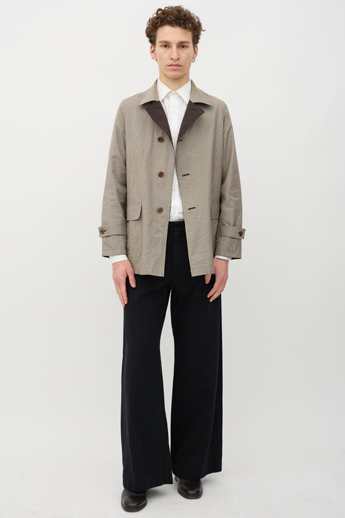 Aquascutum Reversible Patterned Jacket