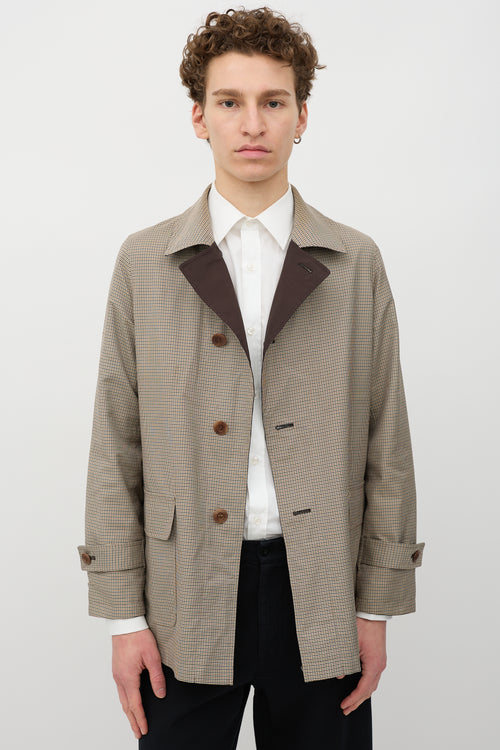 Aquascutum Reversible Patterned Jacket