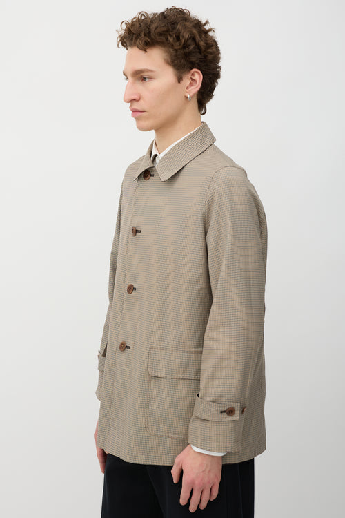 Aquascutum Reversible Patterned Jacket
