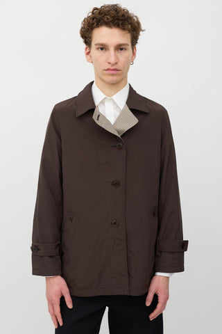 Aquascutum Reversible Patterned Jacket