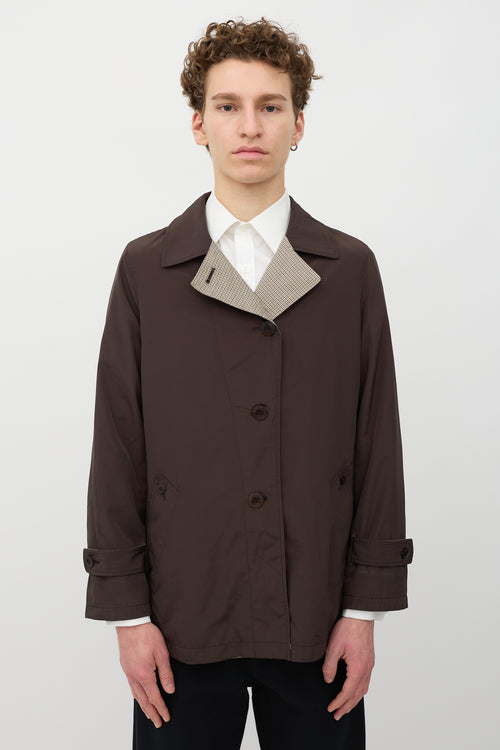 Aquascutum Reversible Patterned Jacket