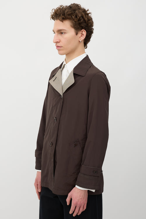 Aquascutum Reversible Patterned Jacket