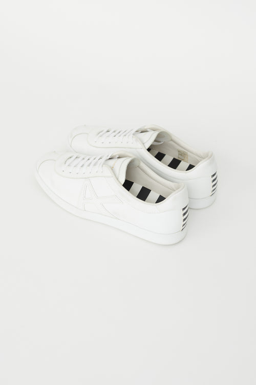 Aquazzura White Leather The A Sneaker