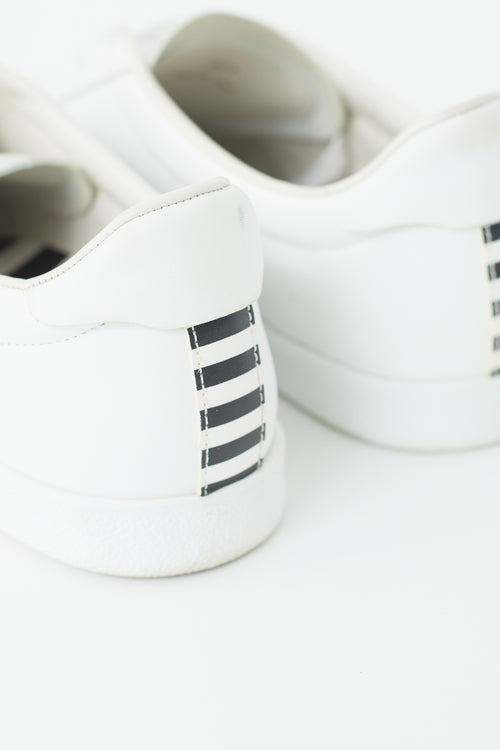 Aquazzura White Leather The A Sneaker