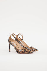 Aquazzura Patent Printed Pump