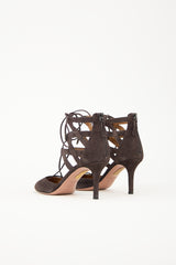 Aquazzura Suede Belgravia Heel