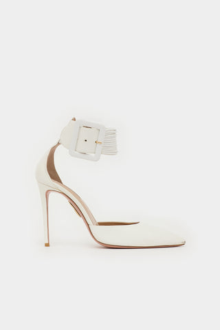 Aquazzura Leather Casablanca Heel