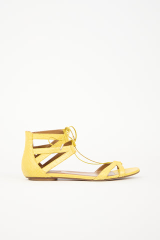 Aquazzura Leather Beverly Hills Sandal