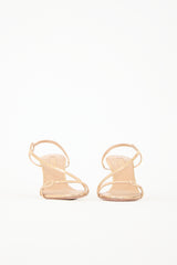 Aquazzura Leather Serpentine Sandal