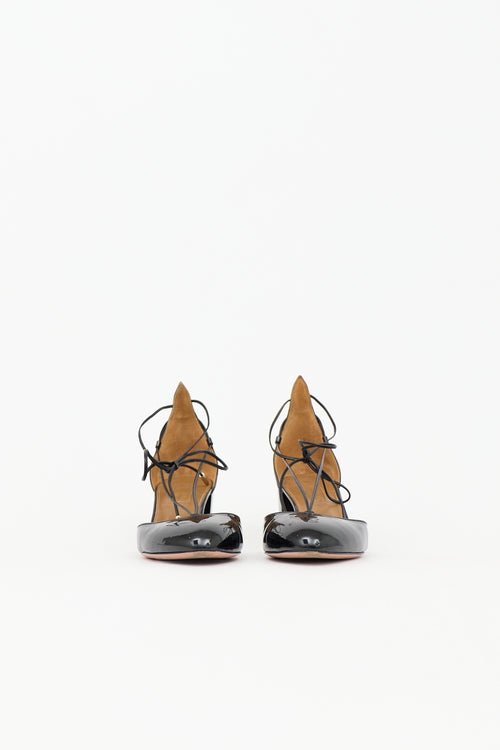 Aquazzura Patent Alexa Heel