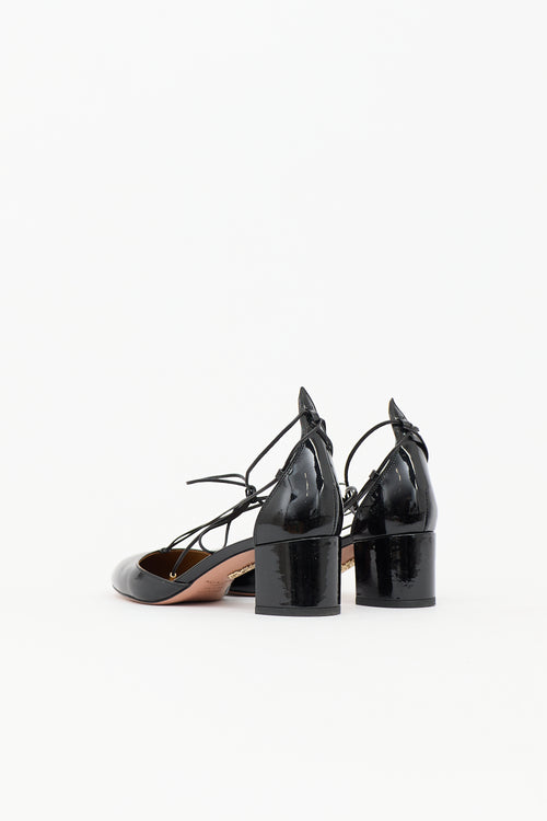 Aquazzura Patent Alexa Heel