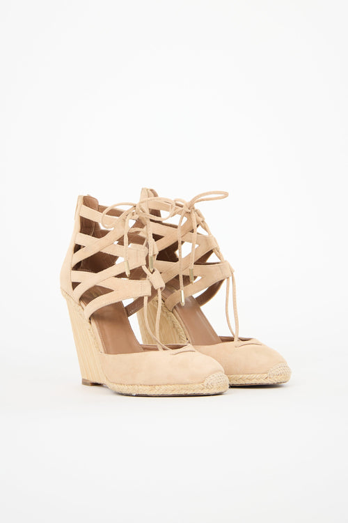 Aquazzura Belgravia Wedge Espadrille