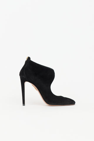Aquazzura Suede Ella Heel