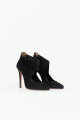 Aquazzura Suede Ella Heel