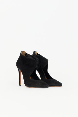 Aquazzura Suede Ella Heel