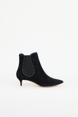 Aquazzura Suede Embellished Jicky Boot