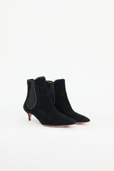 Aquazzura Suede Embellished Jicky Boot