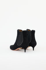Aquazzura Suede Embellished Jicky Boot