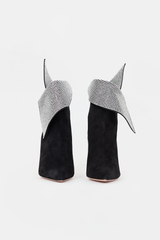 Aquazzura Suede Embellished Night Fever Boot