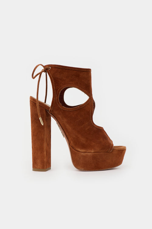 Aquazzura Suede Sexy Thing Sandal