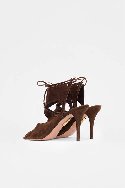 Aquazzura Suede Sexy Thing Sandal