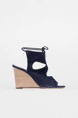 Aquazzura Suede Sexy Thing Wedge Sandal