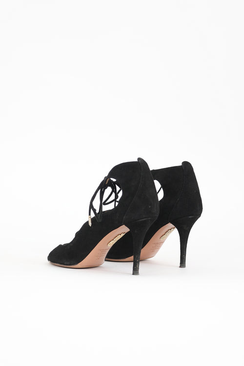 Aquazzura Suede Christy Pump