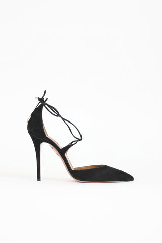 Aquazzura Suede Matilde Pump