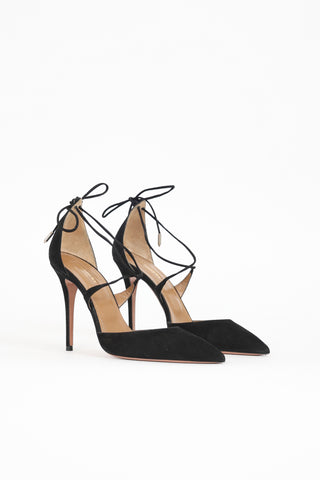 Aquazzura Suede Matilde Pump