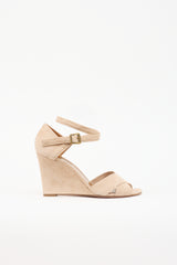 Aquazzura Suede Wedge Sandal