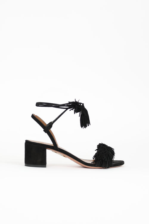 Aquazzura Suede Wild Thing Sandal