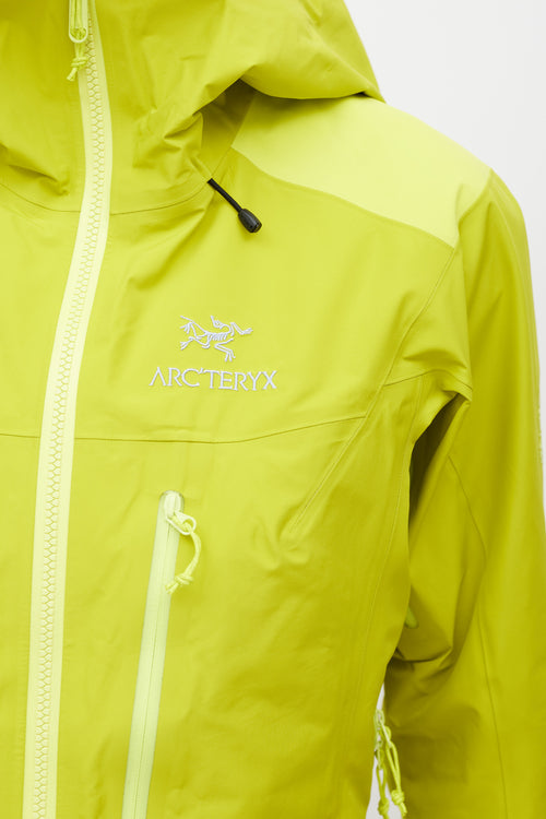 Arc'teryx Yellow Alpha SV Jacket
