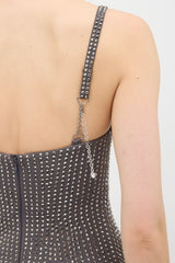Area Embellished Maxi Dress