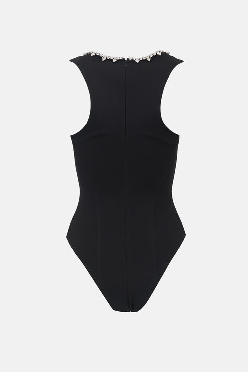 Area Jersey Embellished Bodysuit