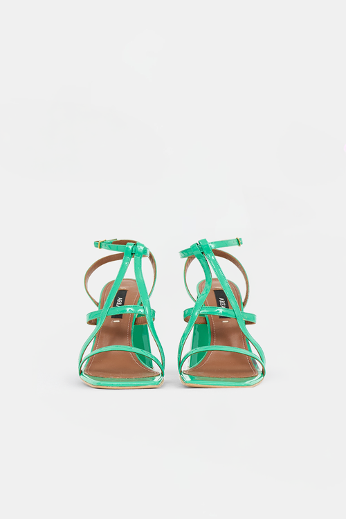 Area Patent High Heel A Sandal
