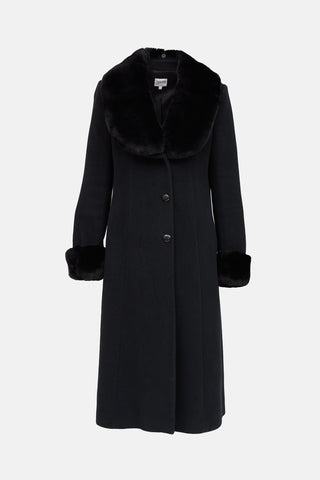 Collezioni 2008 Fur Trim Coat