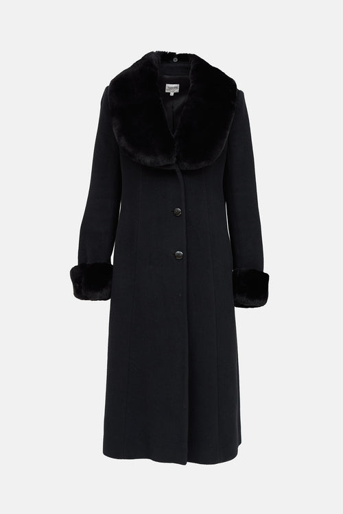 Collezioni 2008 Fur Trim Coat