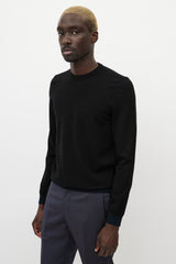 Armani Black & Navy Knit Sweater
