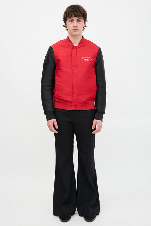 Armani Emporio Reversible Bomber Jacket