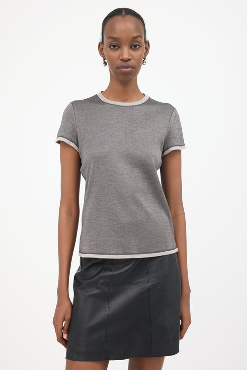 Armani Crew Neck T-Shirt
