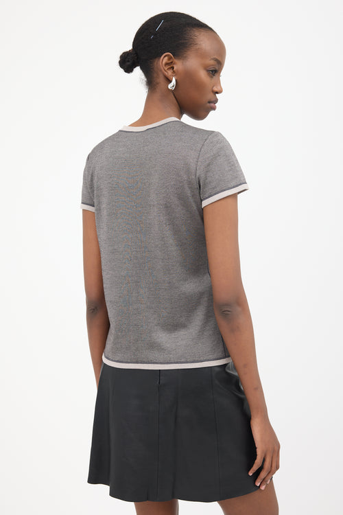 Armani Crew Neck T-Shirt