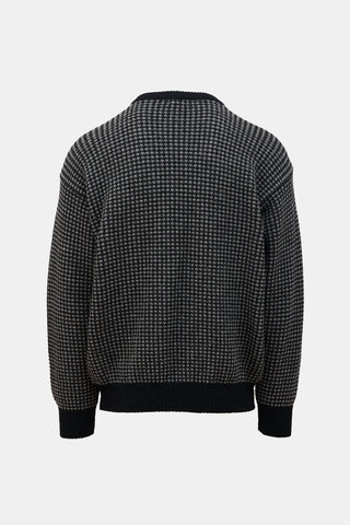 Armani Merino Wool V-Neck Sweater