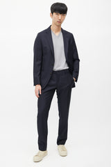 Armani Navy Wool Two Piece Suit