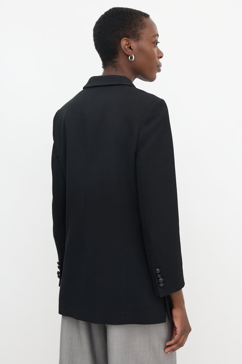 Armani Peak Double Breasted Blazer