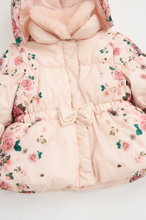 Armani Baby Floral Hooded Jacket