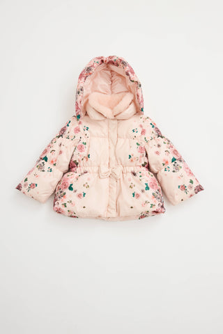 Armani Baby Floral Hooded Jacket
