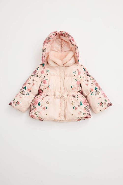 Armani Baby Floral Hooded Jacket